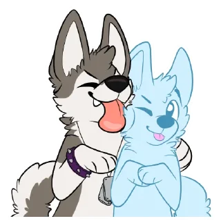 Telegram sticker 🐕 Toony Faust (crazyhusky)