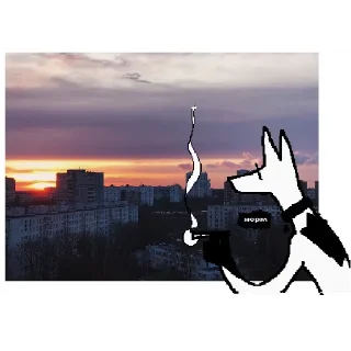 Video sticker 🌅 дудлеволчара (@volchz)