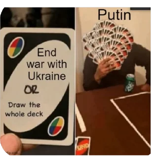 Telegram stiker 🫥 Putin Nuke