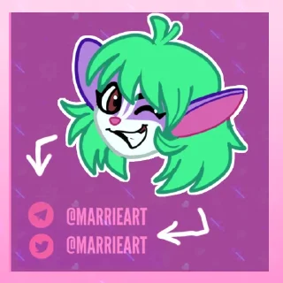 Video sticker ℹ️ MarrieArtsstickers