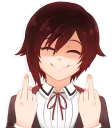Telegram stiker 🖕 NekoTetoPack#2