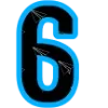 Sticker 6⃣ @limonchikvtelegramme