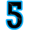 Sticker 5⃣ @limonchikvtelegramme