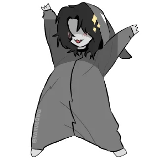 Telegram sticker 🤩 ʜɪʀᴏʜᴀʀᴜ🍷 @Haru6QwQ