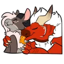 Telegram sticker 💖 Feathered_Predator