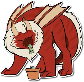 Telegram sticker 🌷 Feathered_Predator