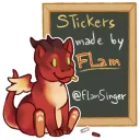 Telegram stiker 👤 Chibi Blyze