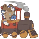 Telegram stiker 🚂 Chibi Blyze