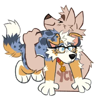 Telegram sticker 💪 AussieBlep, Coyle! 🍁