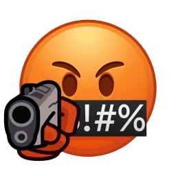 Telegram sticker 🤬 Edited Emoji | @ArtNima