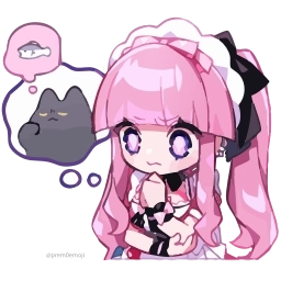 Telegram sticker 🤩 Menhera Moeru @prem0emoji