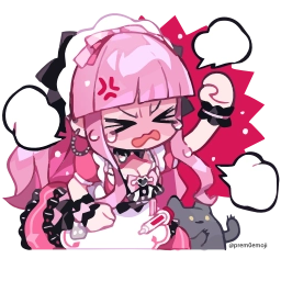 Telegram sticker 🤩 Menhera Moeru @prem0emoji