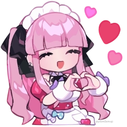 Sticker 🤩 Menhera Moeru @prem0emoji