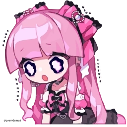 Telegram sticker 🤩 Menhera Moeru @prem0emoji
