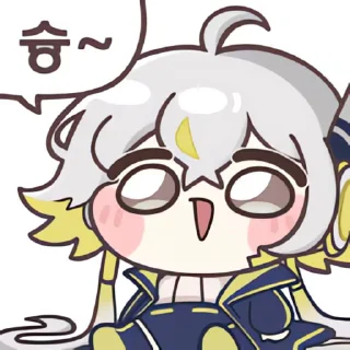 Video sticker 👻 밤우 슝좍이콘 @DCConSticker