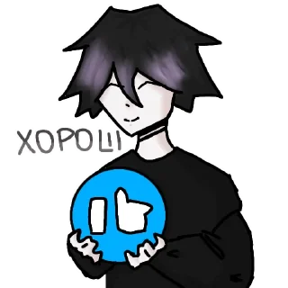 Telegram sticker 😊 карума by @nyxqq