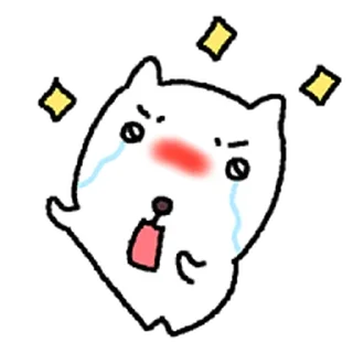 Telegram sticker ⭐ 대충사는 찐돗개 @moe_sticker_bot
