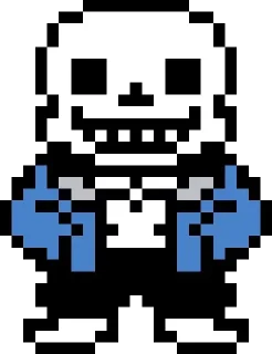 Sticker ☠️ 🌭sans☠️ by : @stickers_undertale