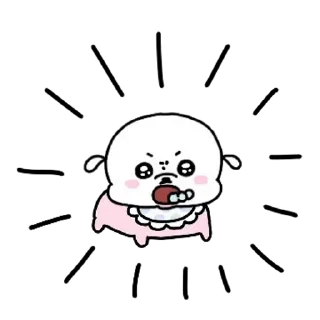 Video sticker ⭐ 복슬 응애임다3 @manbull_sticker_bot