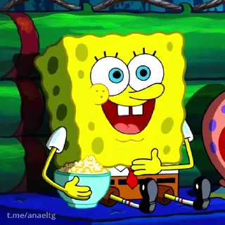 Video sticker 🌟 bob esponja