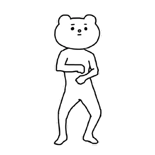 Sticker 😒 Betakkuma Sticker Pack