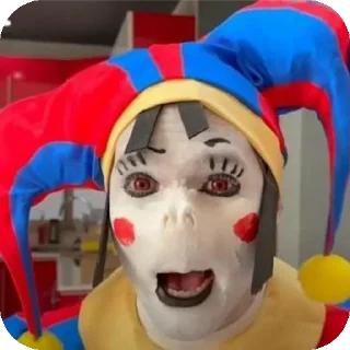 Telegram sticker 🤡 АХУЙ :: @fStikBot