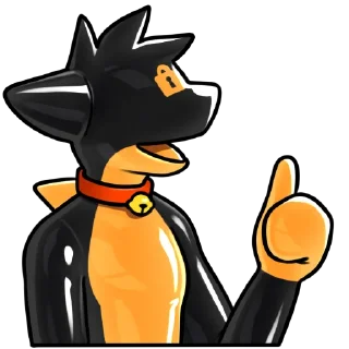 Video sticker 👍 rubbershark