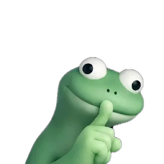 Telegram sticker 🤫 Lizard 🦎