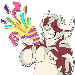 Telegram sticker 🥳 BobaWK
