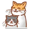 Sticker 👯 Cattea
