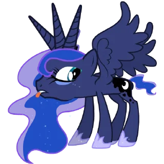 Telegram sticker 🌕 Всратыши