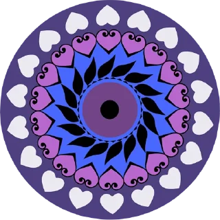 Telegram sticker 🎨 Rangoli ਰੰਗੋਲੀ @PunjabiSticker