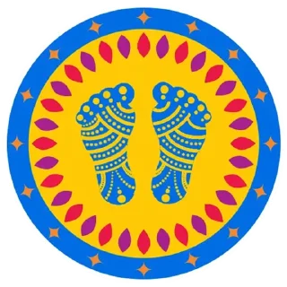 Sticker 🎨 Rangoli ਰੰਗੋਲੀ @PunjabiSticker