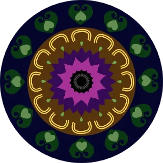 Telegram sticker 🎨 Rangoli ਰੰਗੋਲੀ @PunjabiSticker