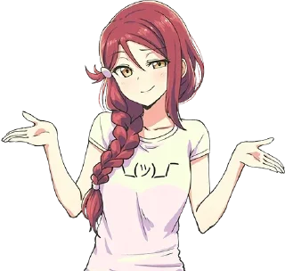 Telegram sticker 🤷‍♀ Kitty 𓃠 Pack 1