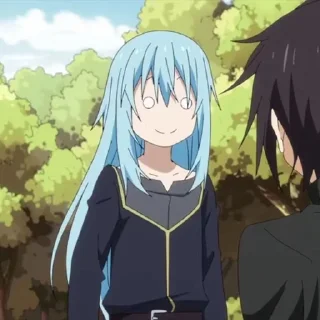 Telegram sticker 😳 Rimuru anime @Hatvey :: @fStikBot