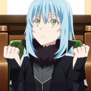 Telegram sticker 🙄 Rimuru anime @Hatvey :: @fStikBot