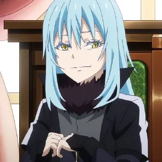 Telegram sticker 😏 Rimuru anime @Hatvey :: @fStikBot