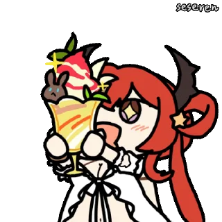 Video sticker 🌟 Arknights (Seseren)_@cunnny