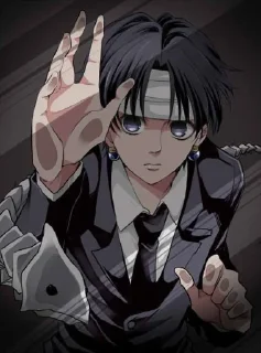 Telegram sticker 🙄 Chrollo Lucifer