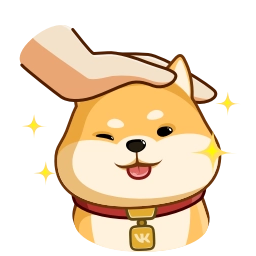 Telegram sticker ☺ Shiba Inu