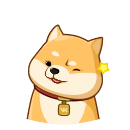 Sticker 😉 Shiba Inu