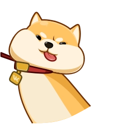 Telegram sticker 🤪 Shiba Inu