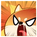 Video sticker 😡 Shiba Inu