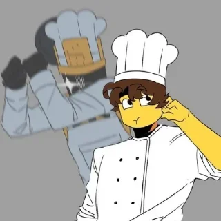Telegram sticker 👨‍🍳 Gabby
