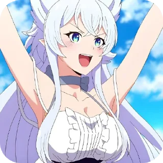 Video sticker 👄 Fenrys - [ @AniStickerz ]