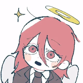 Telegram sticker 😳 Mixed CSM 🪚 (@TodorokiShouto)