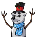 Telegram sticker ⛄ DuncanDog