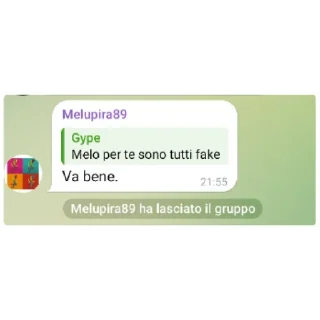 Telegram sticker 😁 Livelli altissimi