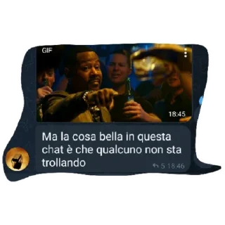 Telegram sticker 😁 Livelli altissimi